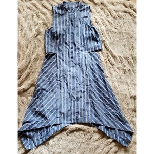 BCBGMAXAZRIA Women Blue Calupso dress